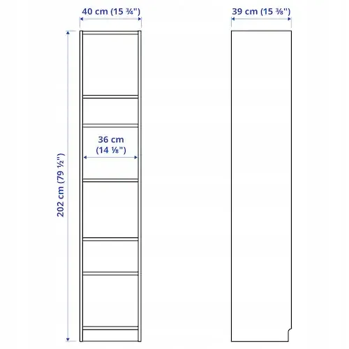 ikea-billy-regal-bialy-40x40x202-cm-maksymalne-obciazenie-polki-42-kg
