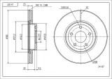 tarcze-przod-focus-cmax-2-0-2003-malowane-kpl-producent-czesci-inny