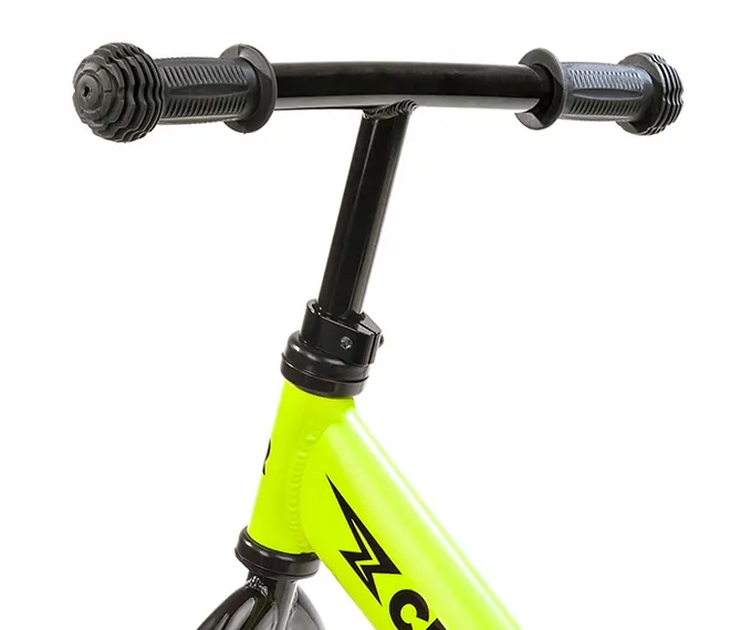 rowerek-biegowy-croxer-leox-lime-lekki-226kg-stan-nowy-kolor-czarny-zielony