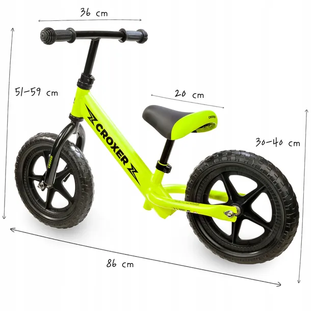 rowerek-biegowy-croxer-leox-lime-lekki-226kg-marka-croxer-stan-nowy