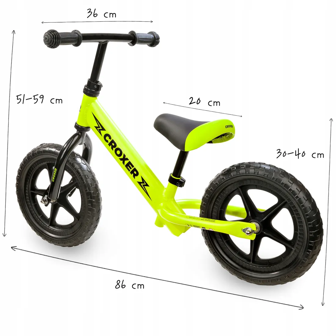 rowerek-biegowy-croxer-leox-lime-lekki-226kg-stan-nowy