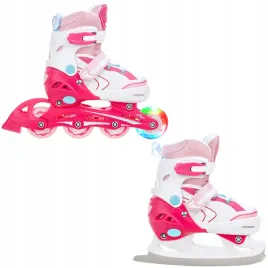 rolki-lyzwy-2w1-raven-lia-pink-27-30-kolko-led
