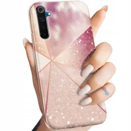 etui-do-realme-6-pro-wzory-rozowe-zloto-obudowa