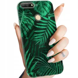 etui-do-huawei-y6-prime-2018-wzory-liscie-obudowa