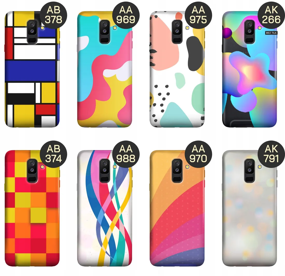 etui-do-samsung-galaxy-a6-2018-wzory-kolorowe