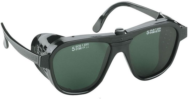 Okulary ochronne zielone Beluna/V Generico 161040
