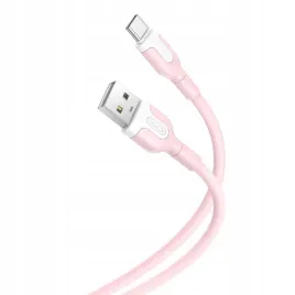 xo-kabel-ladowania-nb212-usb-usb-c-1m-21a-rozowy