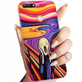 etui-do-huawei-y6-prime-2018-wzory-krzyk-munch