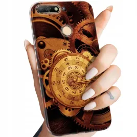 etui-do-huawei-y6-prime-2018-wzory-zegary-czas