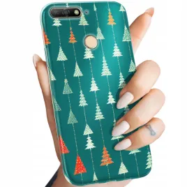etui-do-huawei-y6-prime-2018-wzory-choinka-swieta