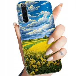 etui-do-realme-6-pro-wzory-chmury-niebo-blekit