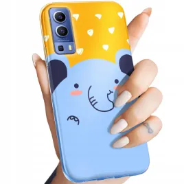 etui-do-vivo-y72-5g-wzory-slon-slonie-sloniki-case