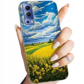 etui-do-vivo-y72-5g-wzory-chmury-niebo-blekit-case