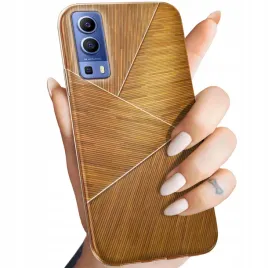 etui-do-vivo-y72-5g-wzory-brazowe-drewniane-brown