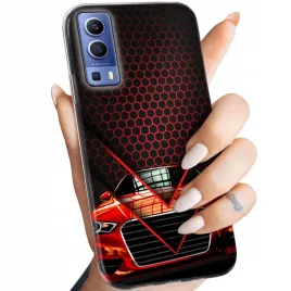 etui-do-vivo-y72-5g-wzory-auto-motor-pojazdy-case