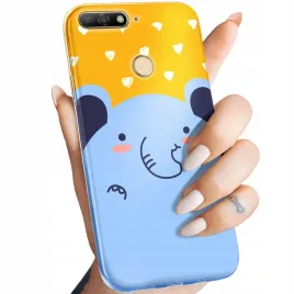 etui-do-huawei-y6-prime-2018-wzory-slon-slonie