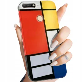 etui-do-huawei-y6-prime-2018-wzory-piet-mondrain