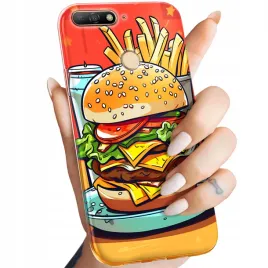 etui-do-huawei-y6-prime-2018-wzory-hamburger-case