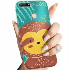 etui-do-huawei-y6-prime-2018-wzory-leniwiec-case