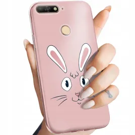 etui-do-huawei-y6-prime-2018-wzory-krolik-zajac