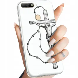 etui-do-huawei-y6-prime-2018-wzory-jezus-krzyz-bog