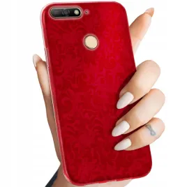 etui-do-huawei-y6-prime-2018-wzory-czerwone-case