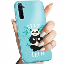 etui-do-realme-6-pro-wzory-panda-obudowa-pokrowiec