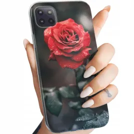 etui-do-motorola-moto-g-5g-wzory-roza-z-roza-rose