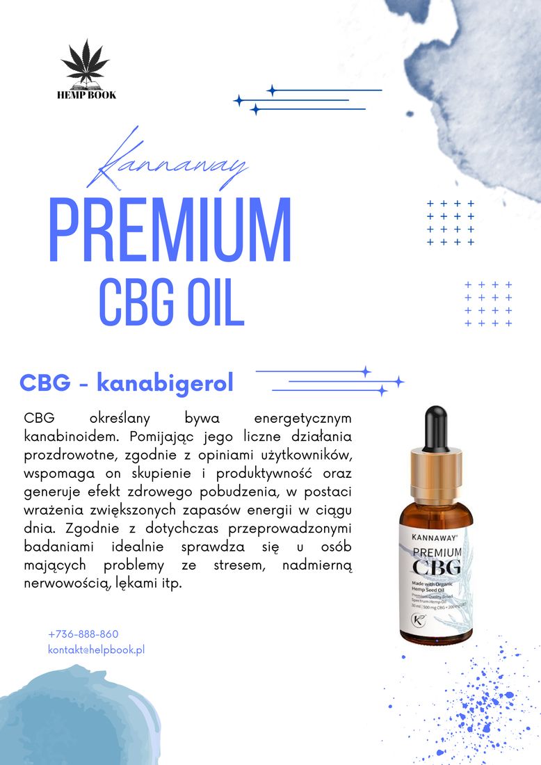 KANNAWAY PREMIUM CBG 30ml