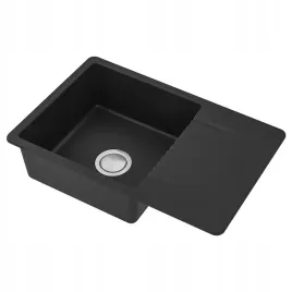 ikea-kilsviken-zlew-wpuszczany-1-komora-czarny-kompozyt-kwarcowy-72x46-cm