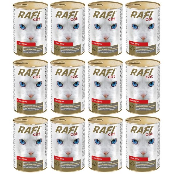 Pakiet Dolina Noteci Rafi Cat Z Wolowina 12 X 415 G Erli Pl