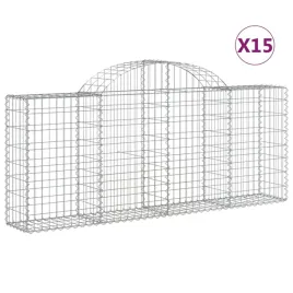 kosze-gabionowe-15-szt-200x30x80-100-cm-galwanizowane-zelazo