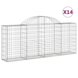 kosze-gabionowe-14-szt-200x30x80-100-cm-galwanizowane-zelazo