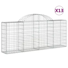 kosze-gabionowe-13-szt-200x30x80-100-cm-galwanizowane-zelazo