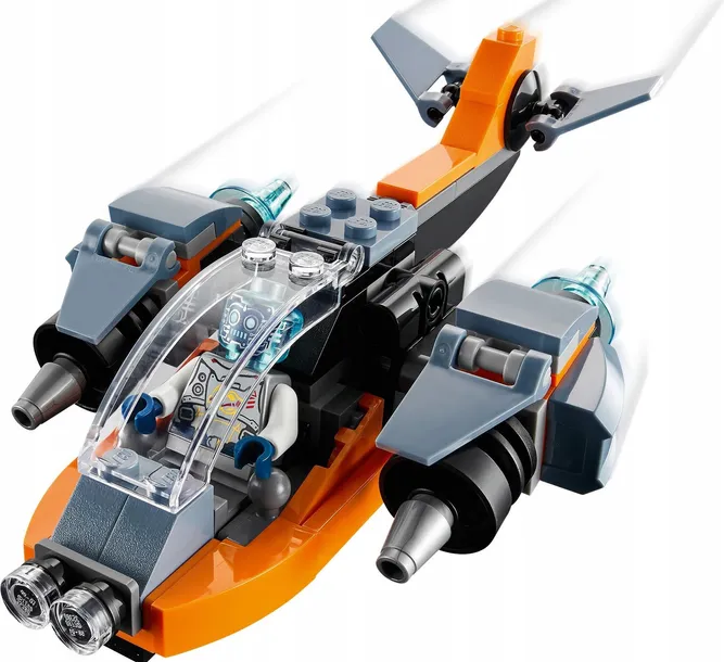 lego-creator-cyberdron-31111-stan-nowy-wiek-dziecka-6-lat