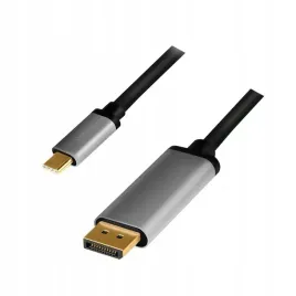 logilink-kabel-usb-c-do-dp-4k-60hz-aluminiowy