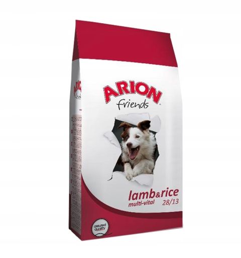 Фото - Корм для собак ARION Friends Lamb&Rice Multi-Vital 28/13 15kg 