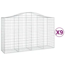 kosze-gabionowe-9-szt-200x50x120-140-cm-galwanizowane-zelazo
