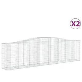 kosze-gabionowe-2-szt-400x50x100-120-cm-galwanizowane-zelazo