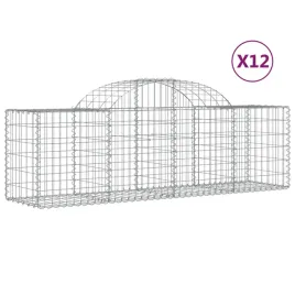kosze-gabionowe-12-szt-200x50x60-80-cm-galwanizowane-zelazo