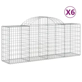 kosze-gabionowe-6-szt-200x50x80-100-cm-galwanizowane-zelazo