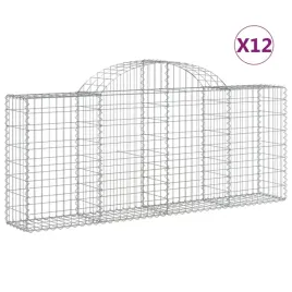 kosze-gabionowe-12-szt-200x30x80-100-cm-galwanizowane-zelazo