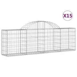 kosze-gabionowe-15-szt-200x30x60-80-cm-galwanizowane-zelazo