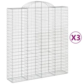 kosze-gabionowe-3-szt-200x50x220-240-cm-galwanizowane-zelazo