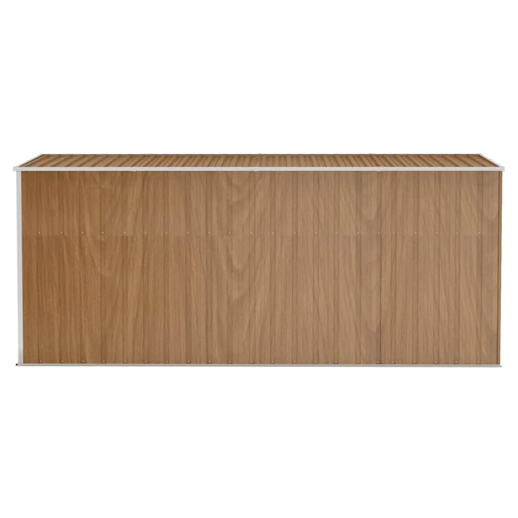 wiszaca-altana-ogrodowa-brazowa-118x382x178-cm-ocynkowana-stal