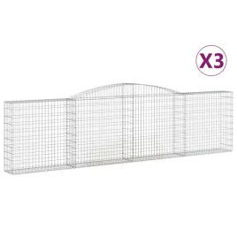 kosze-gabionowe-3-szt-400x30x100-120-cm-galwanizowane-zelazo