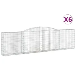 kosze-gabionowe-6-szt-400x30x100-120-cm-galwanizowane-zelazo