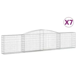 kosze-gabionowe-7-szt-400x30x80-100-cm-galwanizowane-zelazo