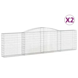 kosze-gabionowe-2-szt-400x30x100-120-cm-galwanizowane-zelazo