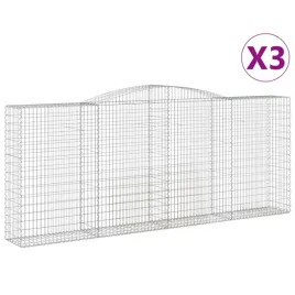 kosze-gabionowe-3-szt-400x50x160-180-cm-galwanizowane-zelazo